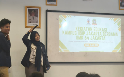 Sosialisasi Edukasi Kampus IISIP Bersama SMKN 64 Jakarta